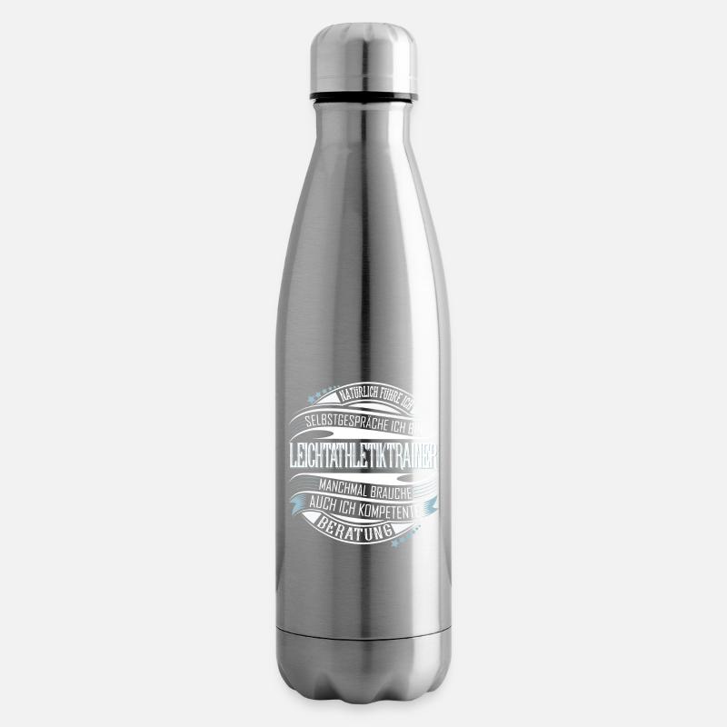 Leichtathletik Trainer - Isolierflasche - Lightsilver