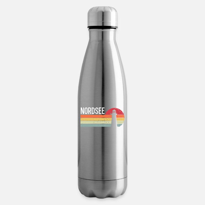 Nordsee - Isolierflasche - Lightsilver