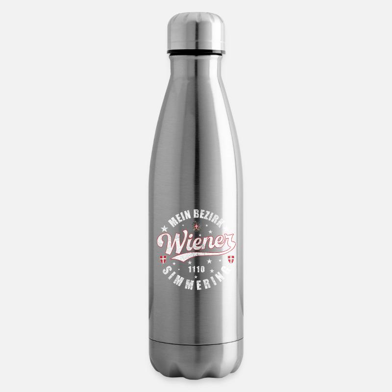 Ein echter Wiener Mein Bezirk 1110 Simmering - Isolierflasche - Lightsilver