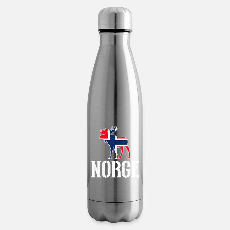 Norwegen - Isolierflasche - Lightsilver
