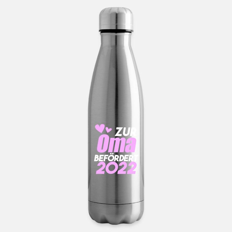 Oma 2022 - Werdende Oma 2022 - Isolierflasche - Lightsilver