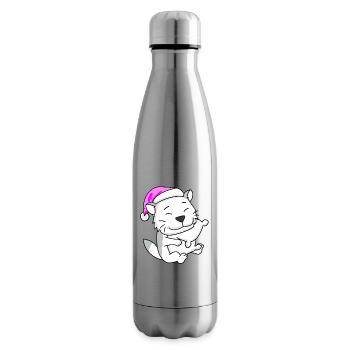 Katze Katzenrasse Burmilla - Isolierflasche - Lightsilver - Rechts