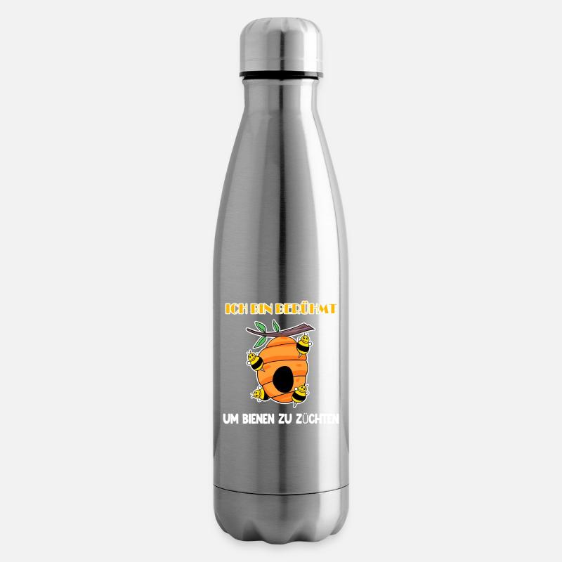 Imker - Isolierflasche - Lightsilver
