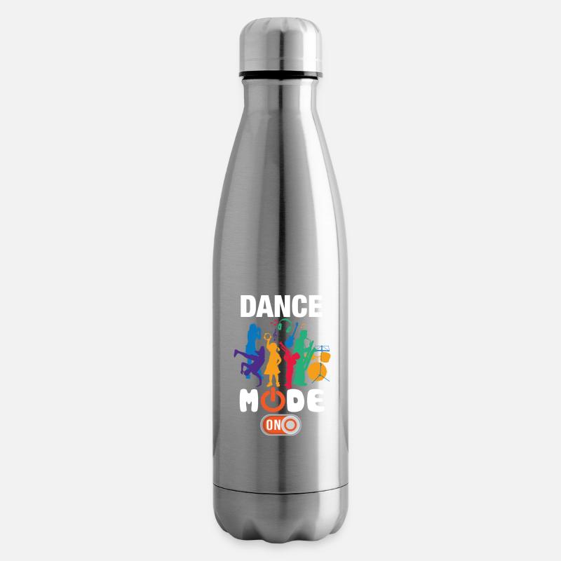 Drôle de mode de danse activé - Bouteille isotherme - argent clair