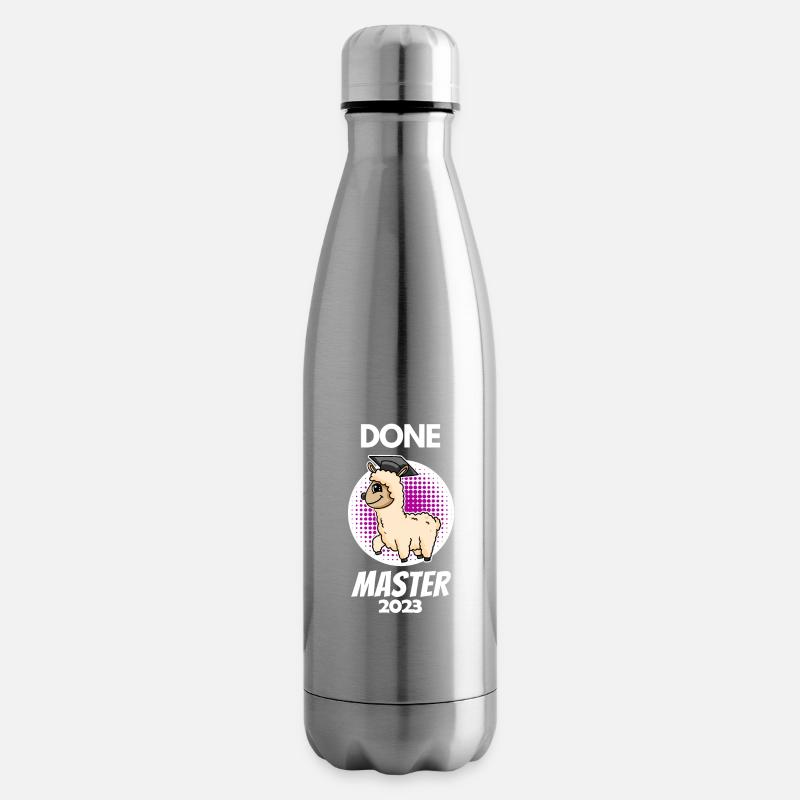 Master 2023 - Master abgeschlossen - Isolierflasche - Lightsilver