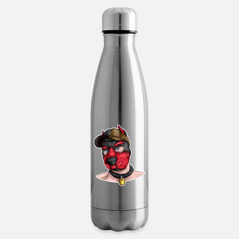 PuppyRed - Bouteille isotherme - argent clair