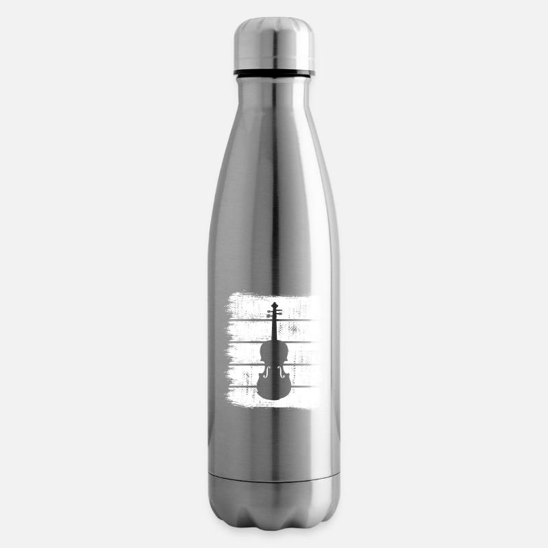 Violine - Isolierflasche - Lightsilver