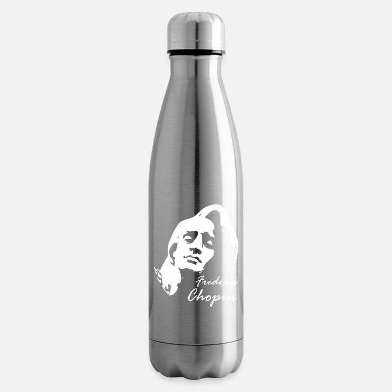 Chopin Frederic - Insulated Water Bottle - silver