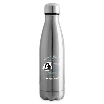 Humorvoller Pferde-Instagram-Post - Isolierflasche - Lightsilver - Rechts