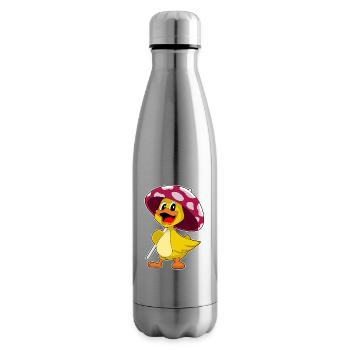 Ente Regenschirm - Isolierflasche - Lightsilver - Rechts