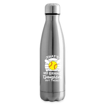Softball Oma Opa - Isolierflasche - Lightsilver - Rechts