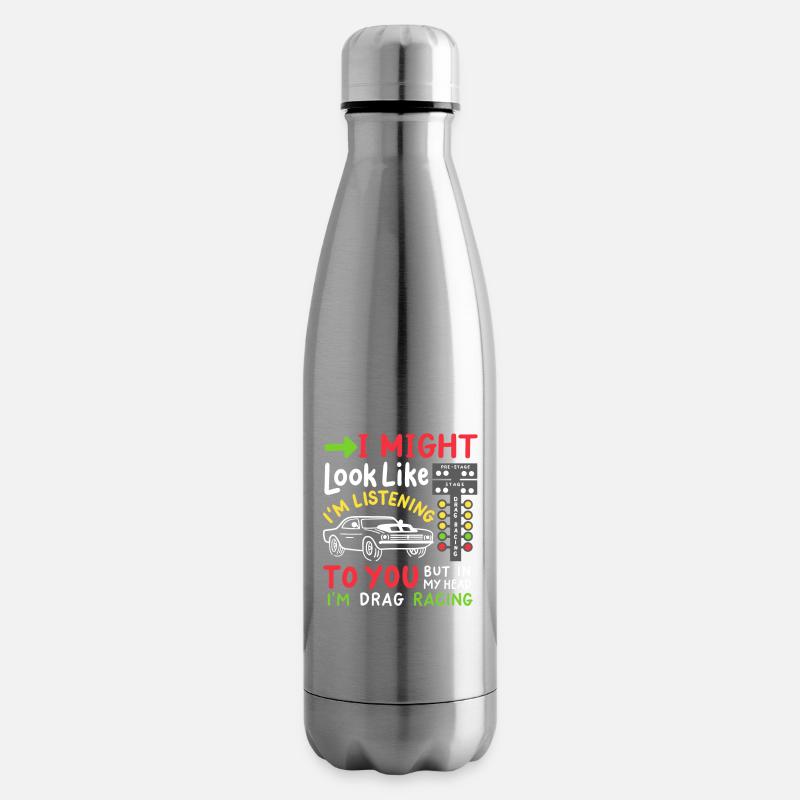 Drag Racing Drag Racer - Isolierflasche - Lightsilver
