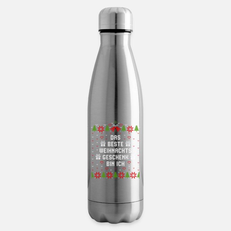 Das beste Weihnachtsgeschenk bin ich - Isolierflasche - Lightsilver