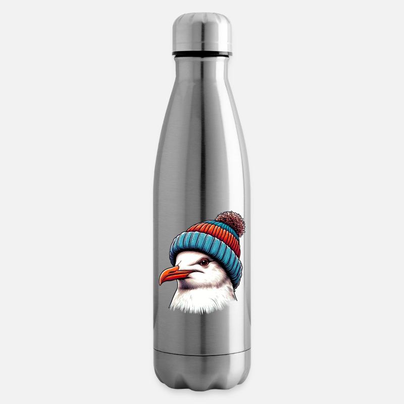 Mouette - Bouteille isotherme - argent clair