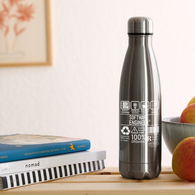 Software Engineer multi tasking problem solving Isolierflasche