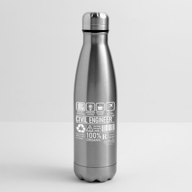 Civil Engineer multi tasking problem solving Isolierflasche