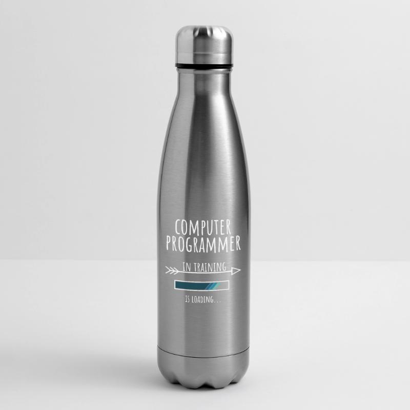 Geschenk Beruf Ausbildung Computerprogrammierer Isolierflasche