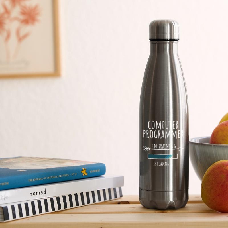 Gift Profession Training Computer Programmer Insulated Water Bottle