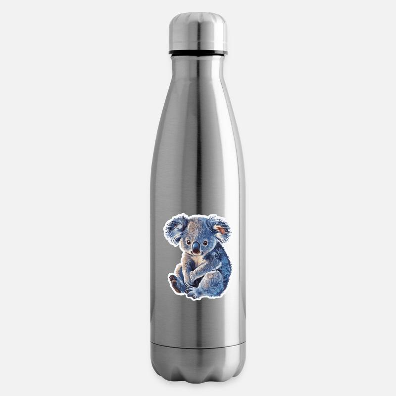 Koala - Isolierflasche - Lightsilver