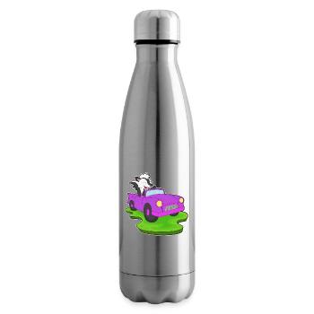 Faultier Auto - Isolierflasche - Lightsilver - Rechts