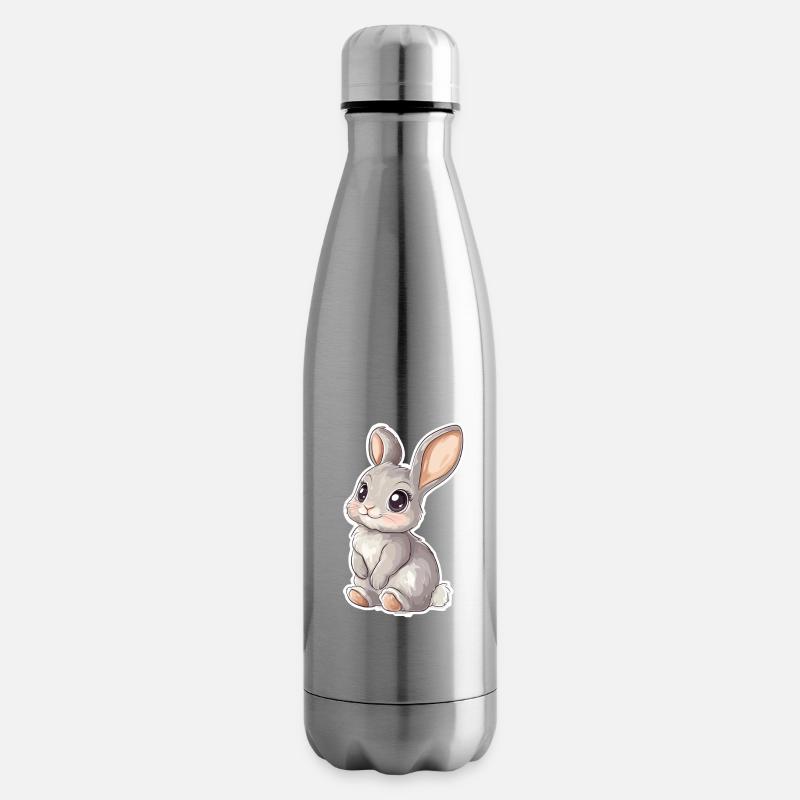 Hase - Isolierflasche - Lightsilver