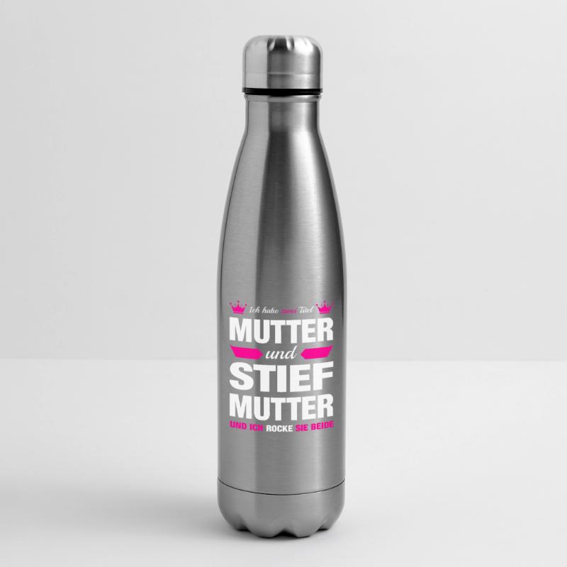Stiefmutter Bonus Mama Mutter Muttertag Geschenk Isolierflasche