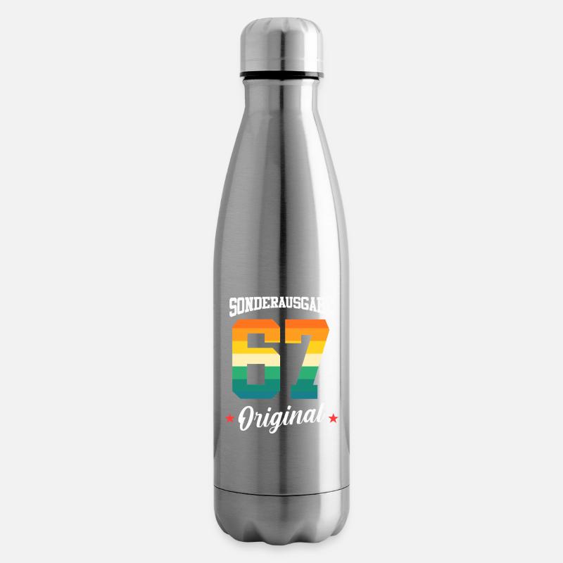 67 Geburtstag - Isolierflasche - Lightsilver