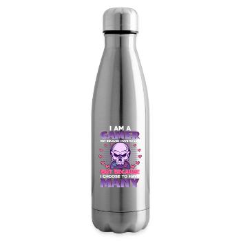 Gaming - Isolierflasche - Lightsilver - Rechts