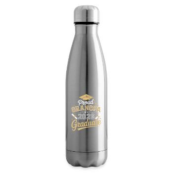 Proud Grandpa of a 2026 Graduate - Insulated Water Bottle - silver - Right