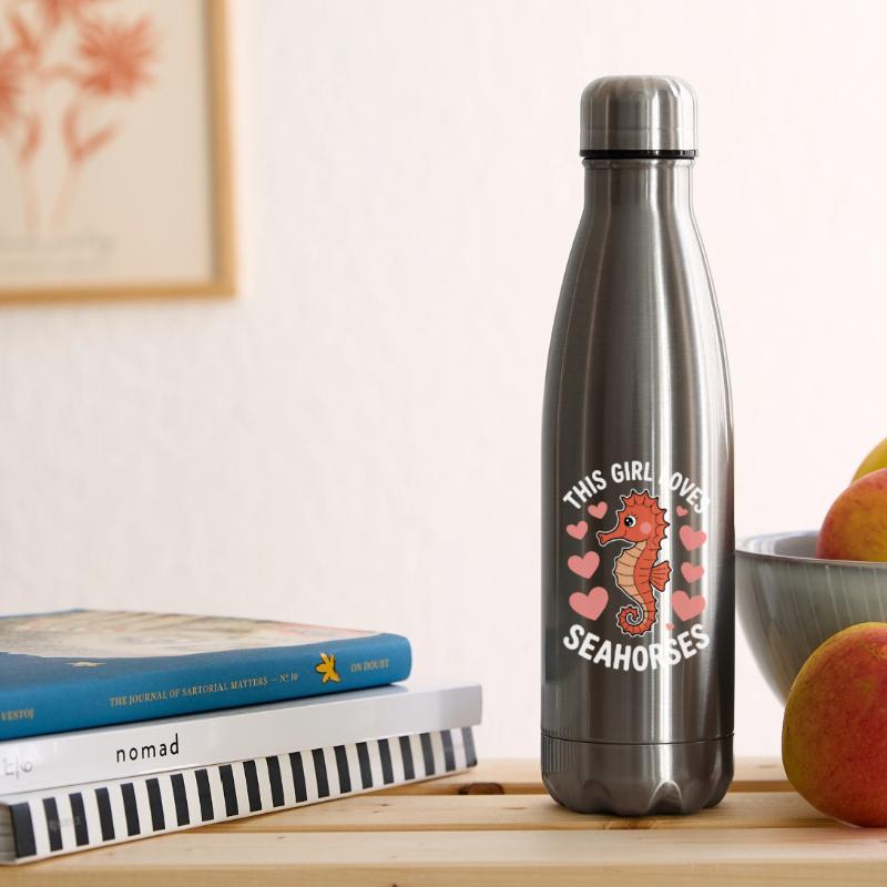 Seepferdchen Spruch Lustiges Seepferdchen Geschenk Isolierflasche