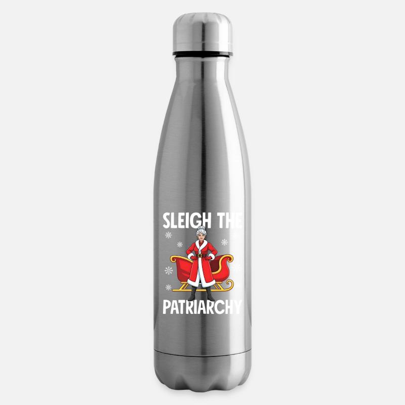 Sleigh The Patriarchy - Isolierflasche - Lightsilver