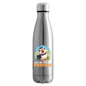 Puffin Papageientaucher - Isolierflasche - Lightsilver - Rechts