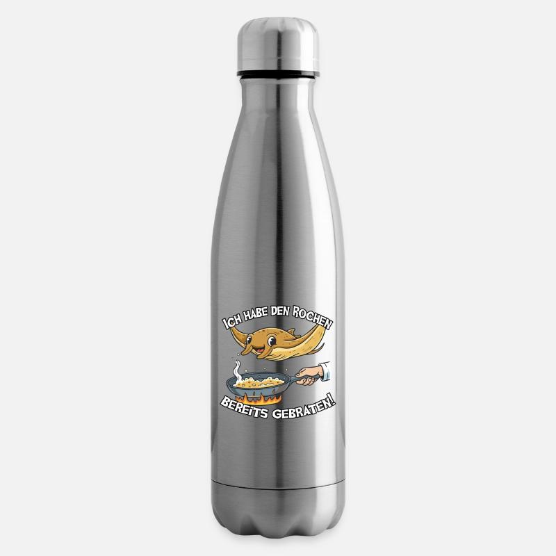 J’ai déjà grillé le rayon - Bouteille isotherme - argent clair