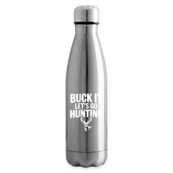 Buck It, lass uns jagen gehen - Isolierflasche - Lightsilver - Rechts