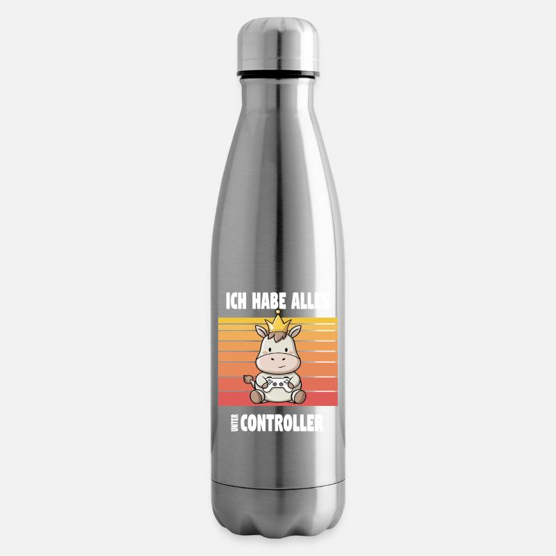gaming animal design - Isolierflasche - Lightsilver
