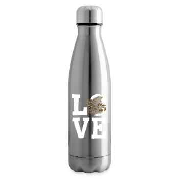 Königspython Schlangen LOVE Terrarium Python - Isolierflasche - Lightsilver - Rechts