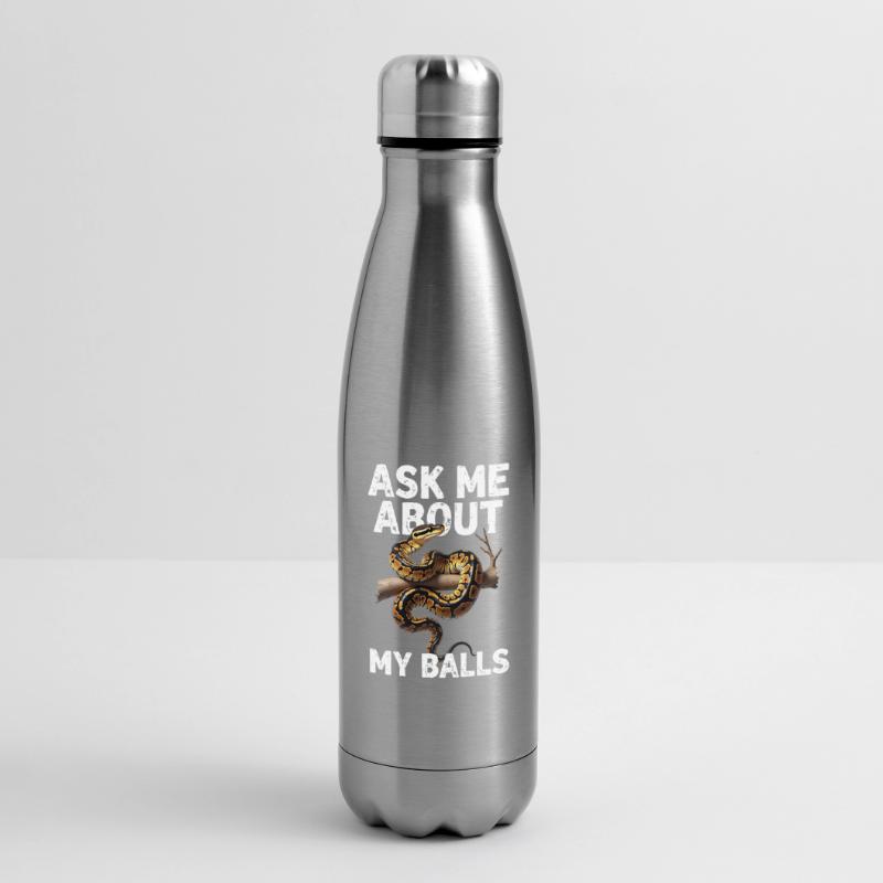 King Python Snakes Lover Terrarium Python Insulated Water Bottle