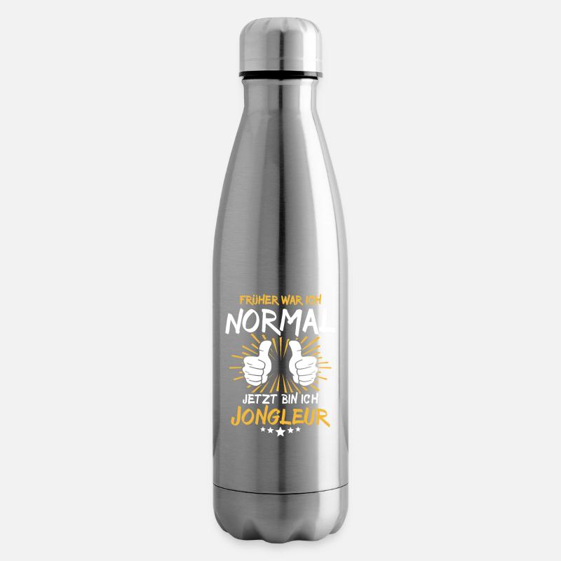 Jongleur Spruch - Isolierflasche - Lightsilver