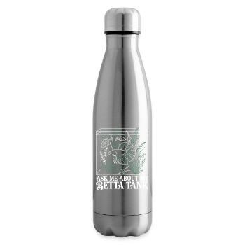Frag mich nach meinem Betta-Aquarium - Isolierflasche - Lightsilver - Rechts
