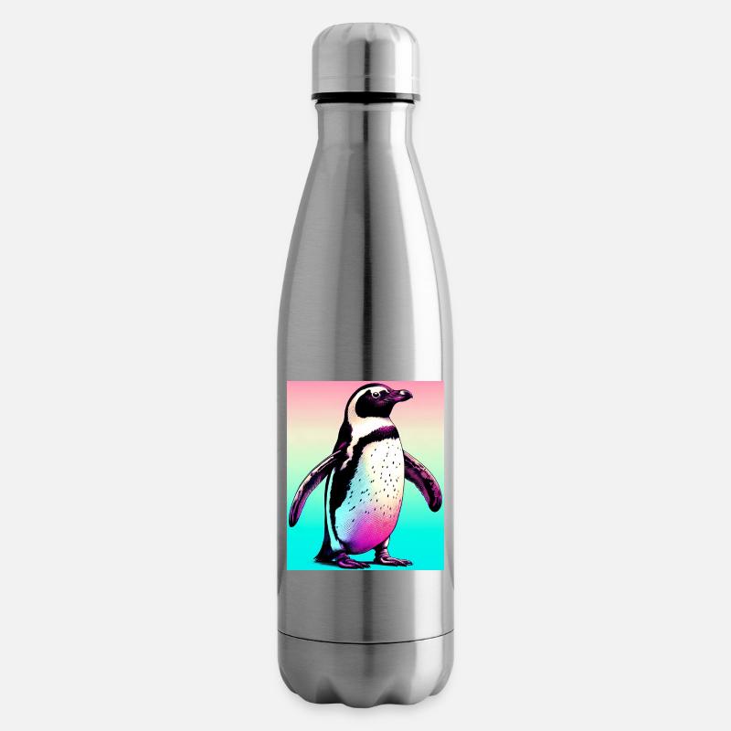 pingouin - Bouteille isotherme - argent clair