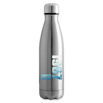 29th Birthday Man Woman 29 Year Old 1997 Gift - Insulated Water Bottle - silver - Right