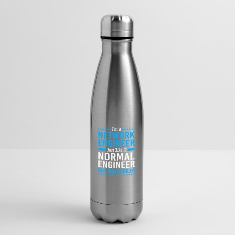 Network Computer Scientist Programmer Admin Insulated Water Bottle