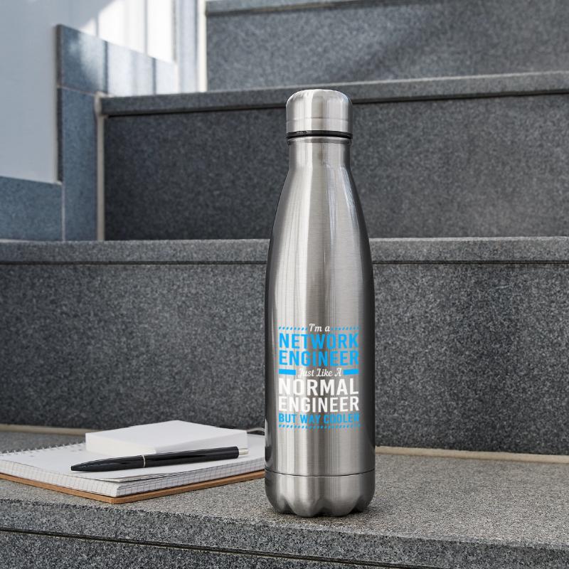 Network Computer Scientist Programmer Admin Insulated Water Bottle