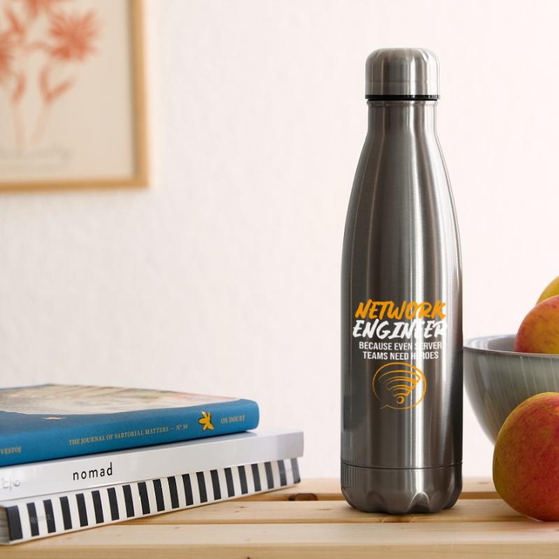 Netzwerk Informatiker Programmierer Admin Isolierflasche