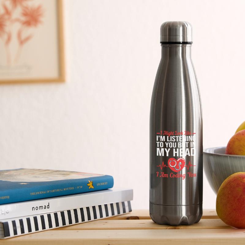 Medizin Programmierer Medizinischer Coder Isolierflasche