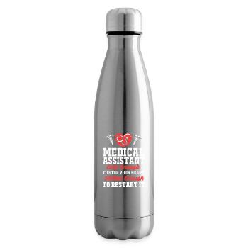 Medical Physician MFA - Insulated Water Bottle - silver - Right
