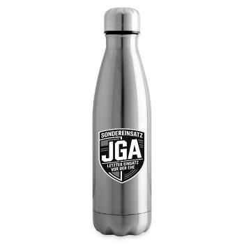  Sondereinsatz JGA – Letzter Einsatz vor der Ehe - Isolierflasche - Lightsilver - Rechts