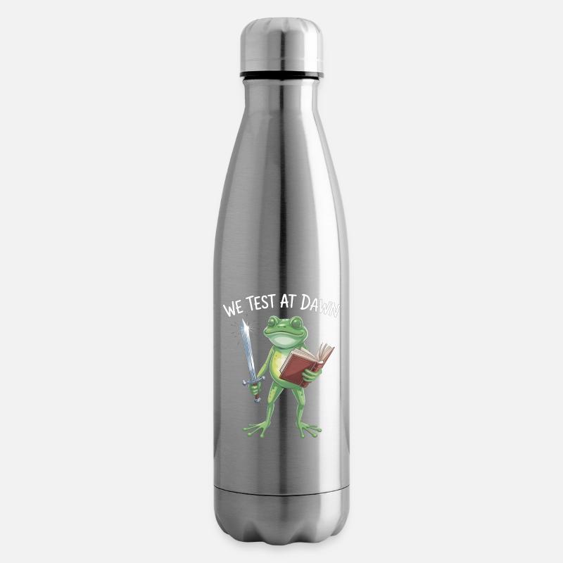 Chevalier Grenouille de l’Aube - Bouteille isotherme - argent clair