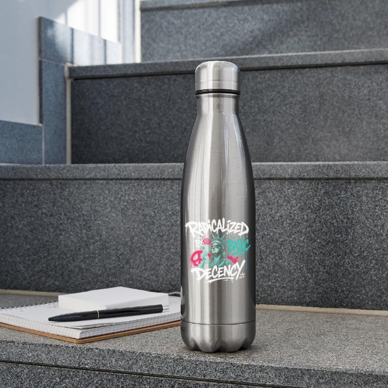Radicalized Basic Decency Graffiti Insulated Water Bottle