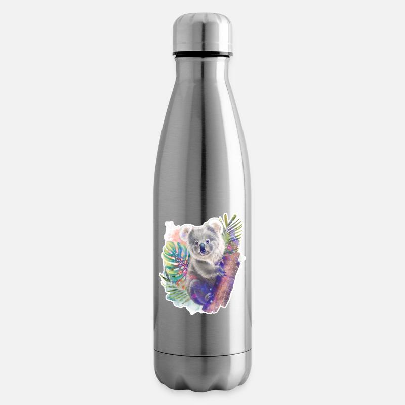Koala | Koala Bär - Isolierflasche - Lightsilver